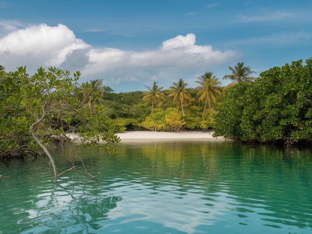 descobrindo os manguezais e praias da ilha de boipeba